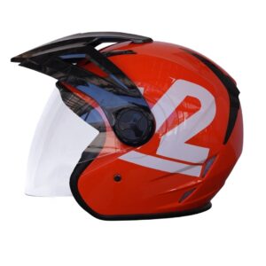 207 OPEN FACE GRAFICO NARANJA BRILLANTE