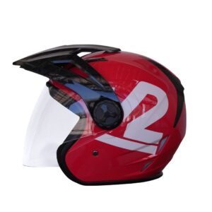 207 OPEN FACE GRAFICO ROJO BRILLANTE