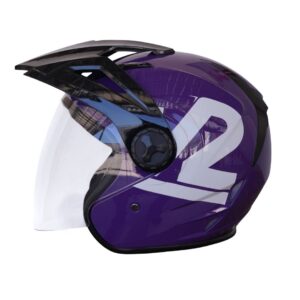 207 OPEN FACE GRAFICO VIOLETA BRILLANTE
