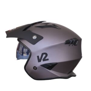 X1 OPEN FACE SOLIDO GRIS TITANIUM MATE