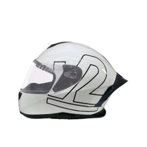 CASCO V2 MD820 FULL FACE FIRESTORM COLOR BLANCO BRILLANTE GRAFICO TALLA M